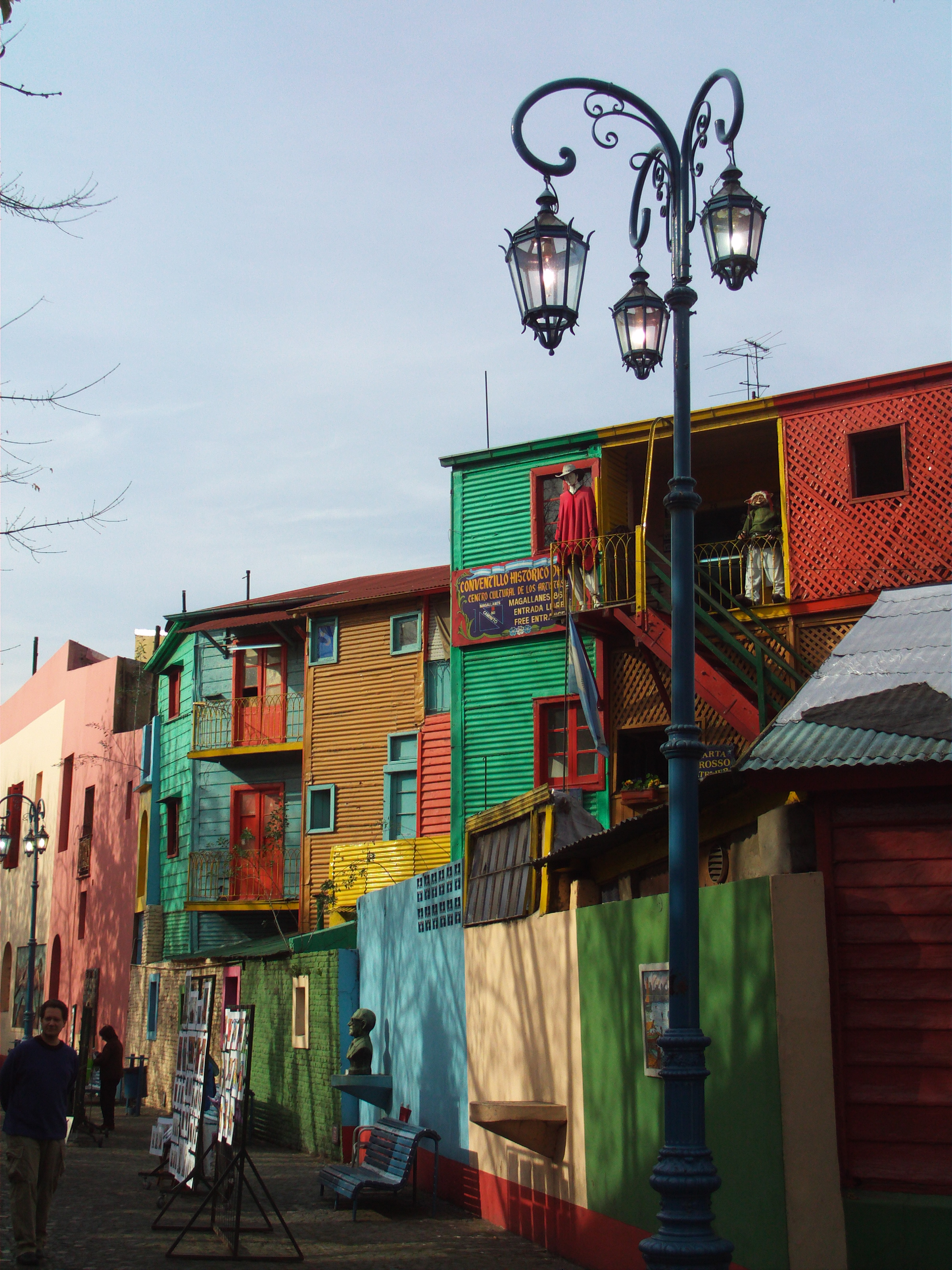 Colorful Houses of La Boca Buenos Aires Argentina