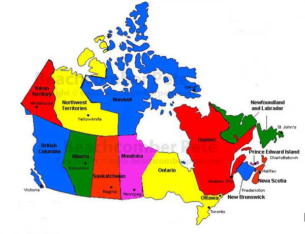 Map of Canada1