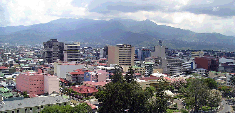 City View of San Jose Costa Rica