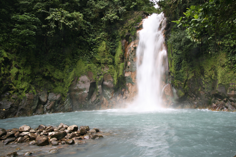 Rio Celeste Waterfall, Tenorio National Park, Costa Rica