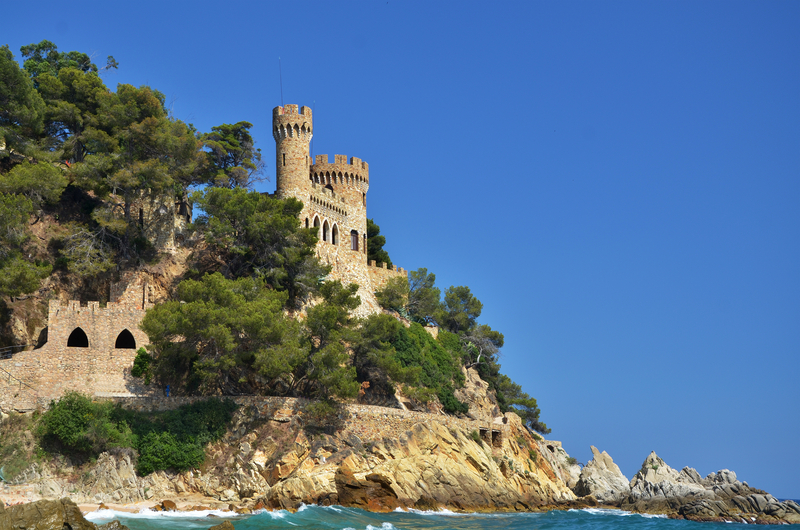 Castle of Sant Joan, Lloret de Mar, Costa Brava, Spain