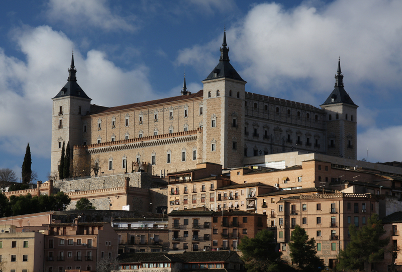The Alcazar Castle, Toledo, Spain