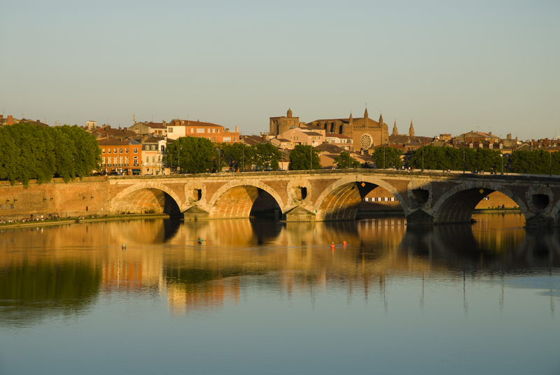 River Garonne, Toulouse, France