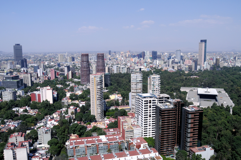 Mexico City, Skyline, Mexico