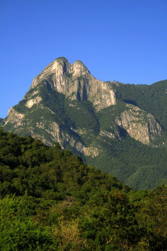 Mountains near Linares in Nuevo Leon, Mexico