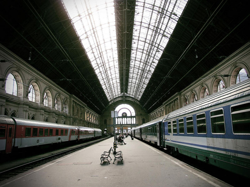 Keleti Eastern Railway Station, Budapest Hungary
