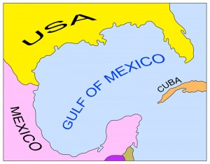 Gulf of Mexico Map