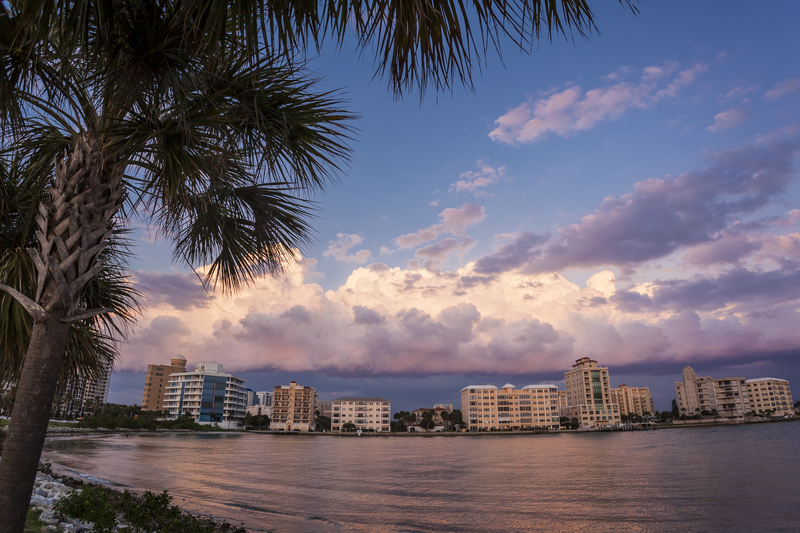 Sunset Along Florida's Culture Coast, Sarasota Florida