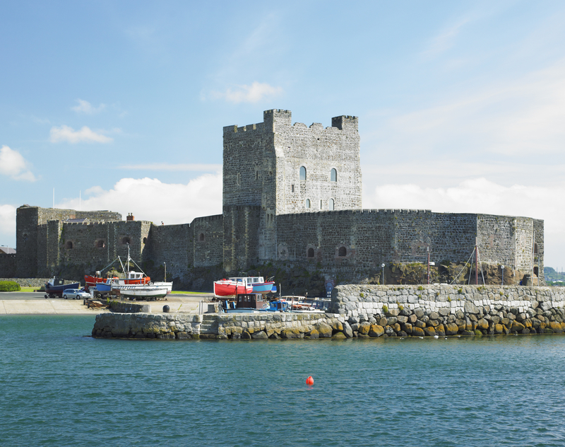 Carrickfergus Castle in Northern Ireland