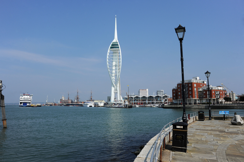 Old Portsmouth historic Spice Island, Portsmouth, England