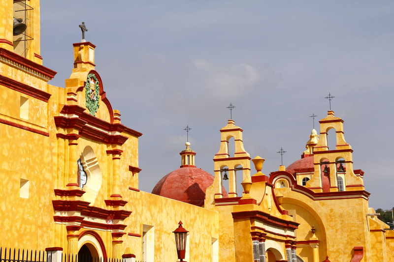 Principal church of the town of Ixtacuixtla, located in the Mexican State of Tlaxcala.