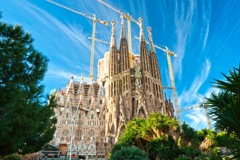 La Sagrada Familia, Barcelona, Spain