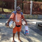 2 keg beer tap Ipanema Beach Rio de Janeiro, Brazil