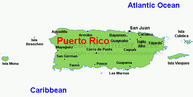 Map of Puerto Rico 2