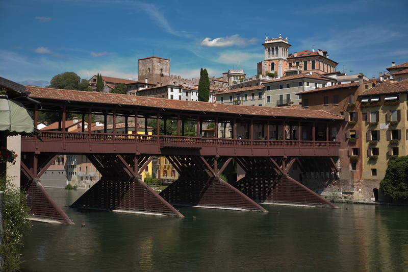 Alpini Bridge, Bassano del Grappa, Italy