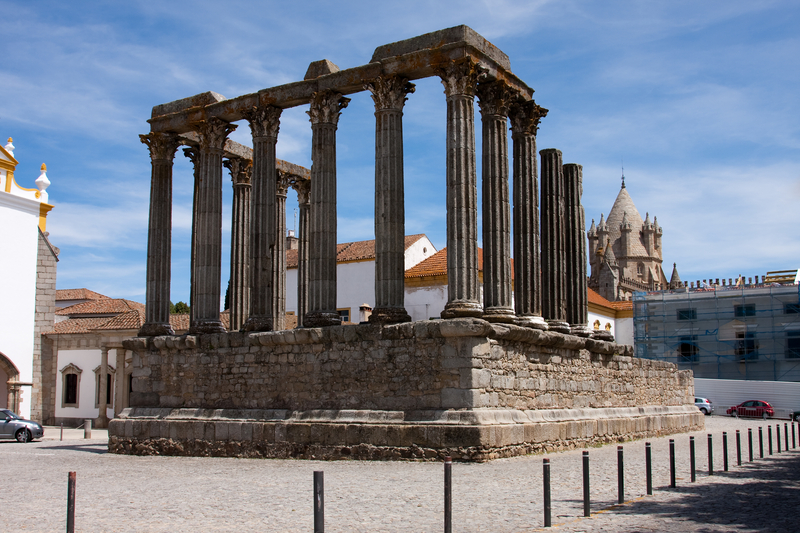 'TEMPLE OF DIANA', EVORA, PORTUGAL 